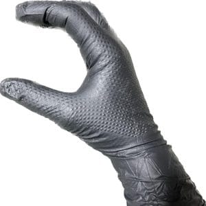 Guante de nitrilo unigrip BK talla S