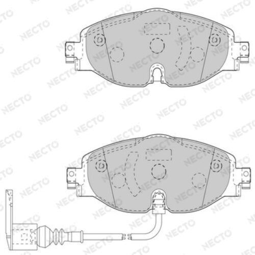 Juego pastillas de freno delanteras Audi A3 1.6 tdi